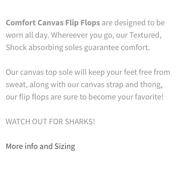 SOLD! 💚Beachcomber Blue Water Sharks Flip Flops - Picture 2 of 12